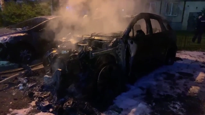 У общественника Александра Виноградова вновь загорелась машина
