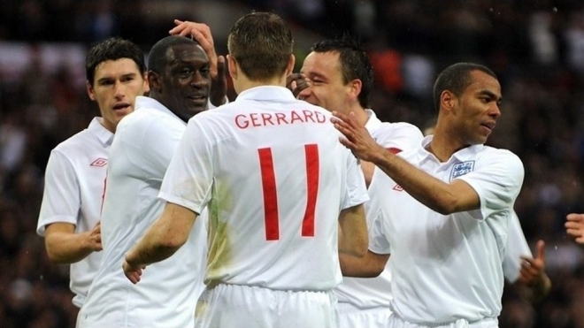 Евро-2012. Англия-Франция, 1:1 в первом тайме
