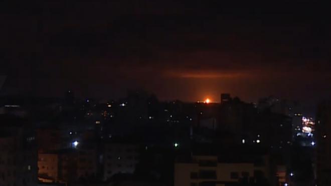 Израиль нанес удар по объектам ХАМАС в секторе Газа