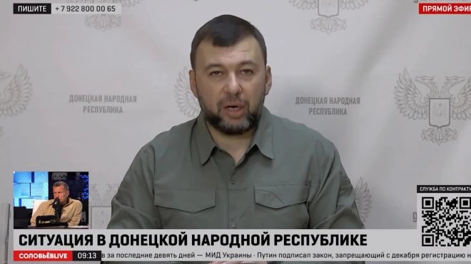 Пушилин сообщил о контроле Клещеевки в ДНР российской армией