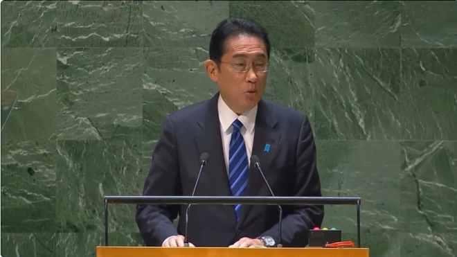 Кисида на Генассамблее ООН заявил о готовности лично встретиться с Ким Чен Ыном