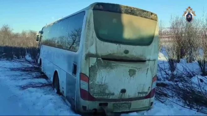 В Забайкалье перевернулся автобус с пассажирами