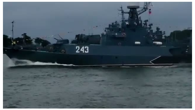 В Петербурге корвет «Сообразительный» передали флоту России