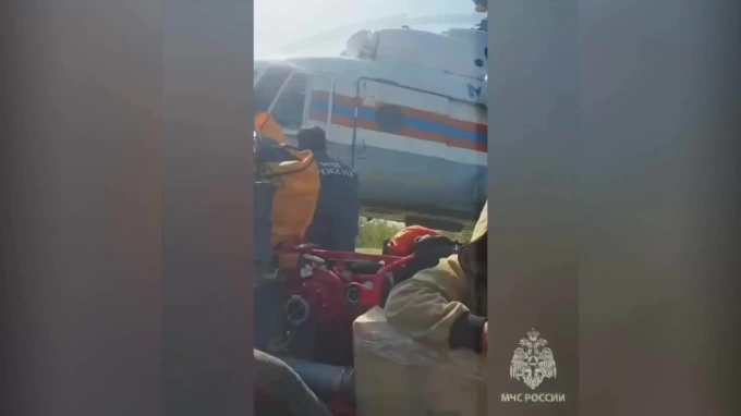 В Якутию направили самолет Бе-200 для тушения природных пожаров