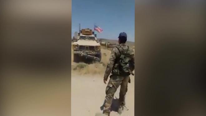 Опубликовано видео инцидента между военным США и офицером САА