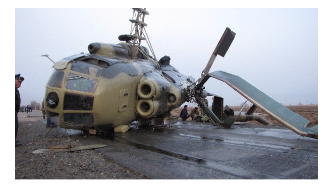 Петербургский вертолет зарубил винтом британских рыбаков