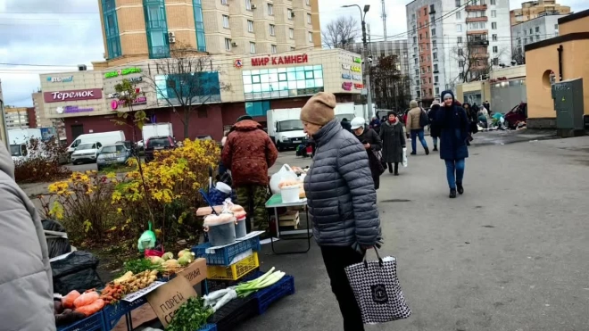 В Кировском и Пушкинском районах пресекли незаконную торговлю текстилем и продуктами