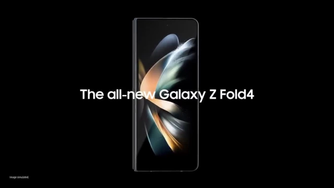 Samsung представила новый смартфон Z Fold4