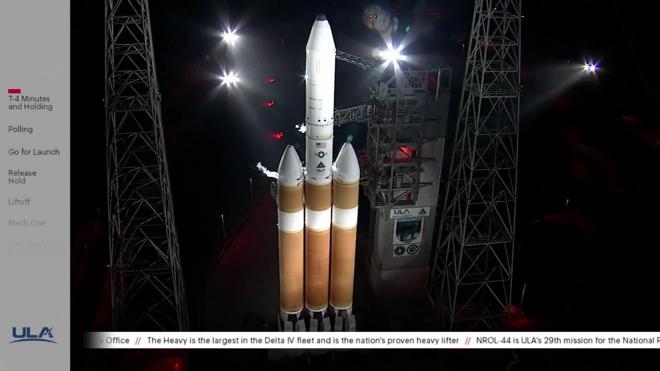 Запуск ракеты-носителя Delta IV с разведспутником США вновь отложили
