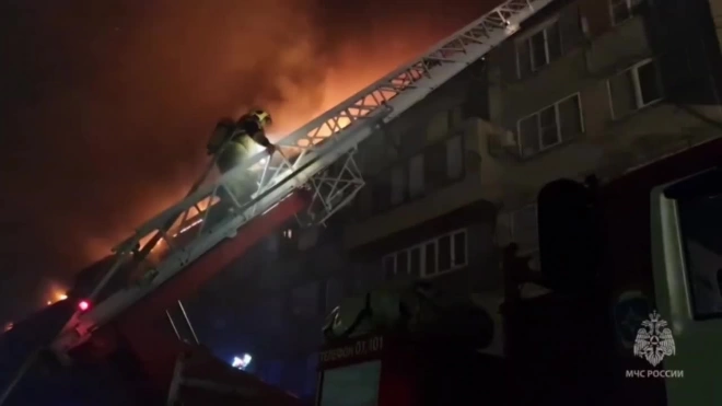 В Махачкале произошел пожар в жилом доме