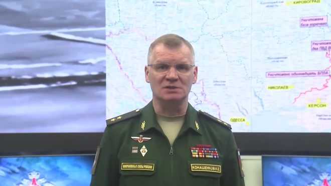 Минобороны сообщило, что ВС России танковым резервом отбили атаку ВСУ в Херсонской области