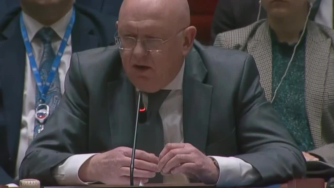 Небензя назвал ярмаркой лицемерия созываемые Западом заседания СБ ООН по Украине