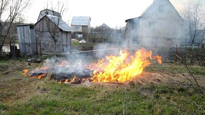 Петербуржец погиб, сжигая траву на даче