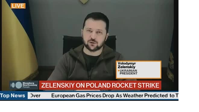 Зеленский усомнился в российской принадлежности упавших в Польше ракет
