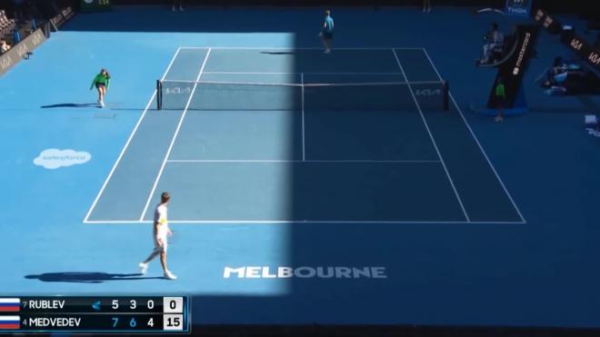 Медведев обыграл Рублева и вышел в полуфинал Australian Open