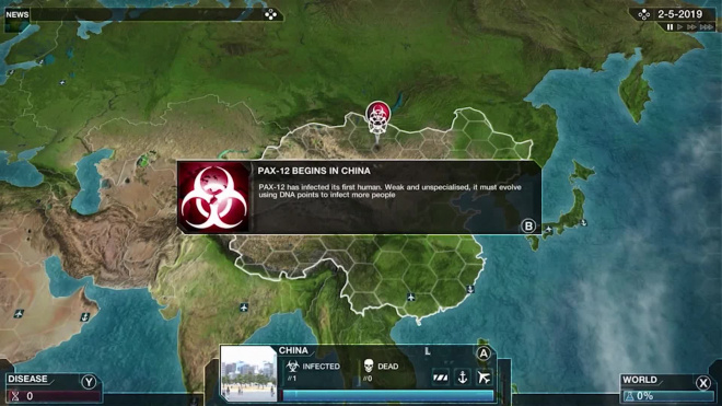 В Китае запретили симулятор эпидемий Plague Inc