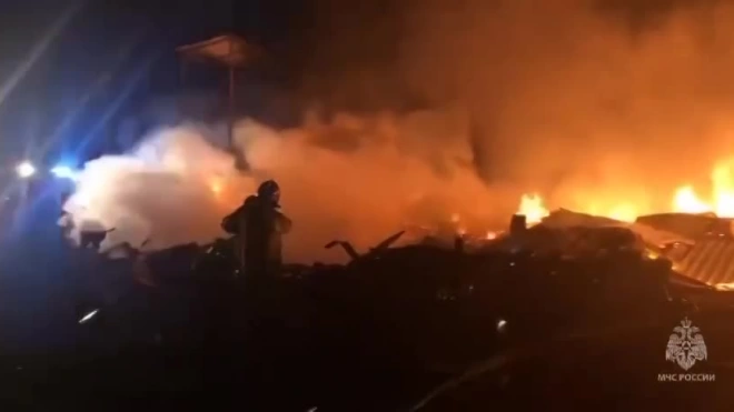 Число погибших при пожаре в бытовках в Севастополе выросло до семи