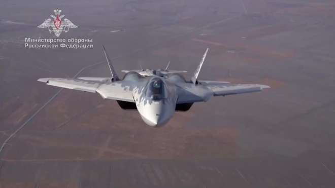В России идет разработка "электрической" версии истребителя Су-57