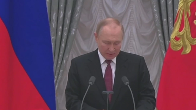 Путин выразил благодарность участникам спецоперации