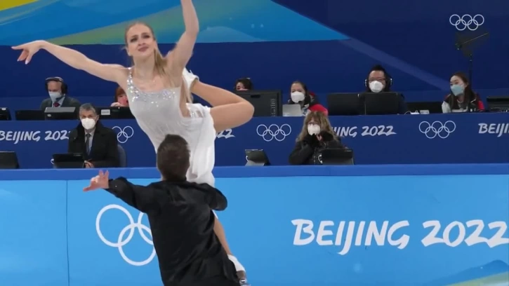 Синицина и Кацалапов завоевали серебро в танцах на льду на Олимпиаде-2022