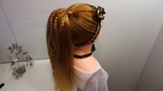 КАК СДЕЛАТЬ ХВОСТ ПЛЕТЕНИЕ В ШКОЛУ КОСЫ HAIRSTYLES ПЛЕТЕНИЯ 2 КОСИЧЕК ПРИЧЕСКА ДВЕ ФРАНЦУЗСКИЕ КОСЫ 