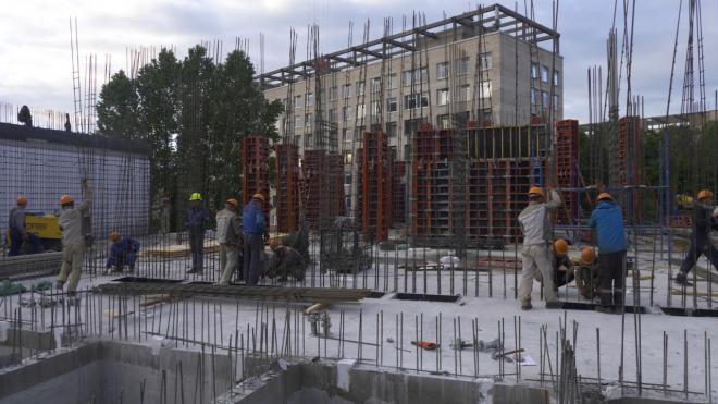 В Петербурге продолжается строительство нового корпуса "Госпиталя для ветеранов войн"