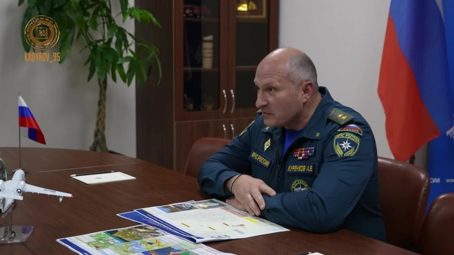 Кадыров встретился с главой МЧС