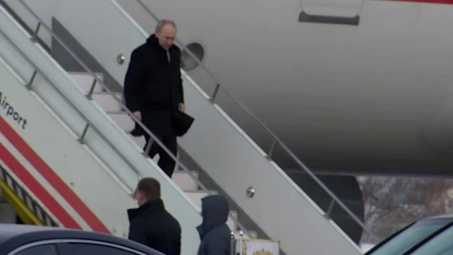Путин прибыл в Уфу для участия в церемонии прощания с Муртазой Рахимовым