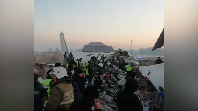 Число погибших в авиакатастрофе в Казахстане опять увеличилось 
