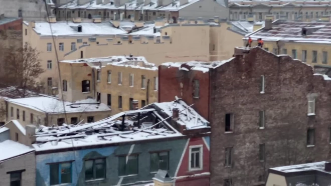 Снос дома Устинова возобновили в центре Петербурга