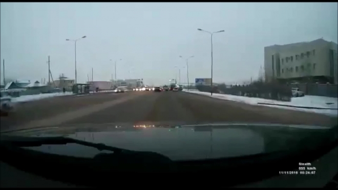 Попал в полицейских в Астане.