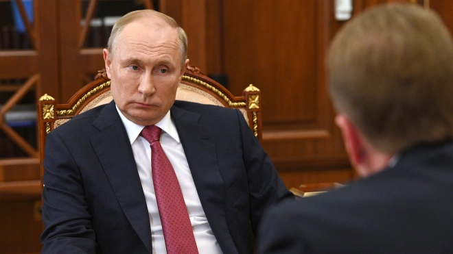 Путин сообщил, что ВЭБ.РФ поддержал проекты стоимостью почти 9,5 трлн рублей