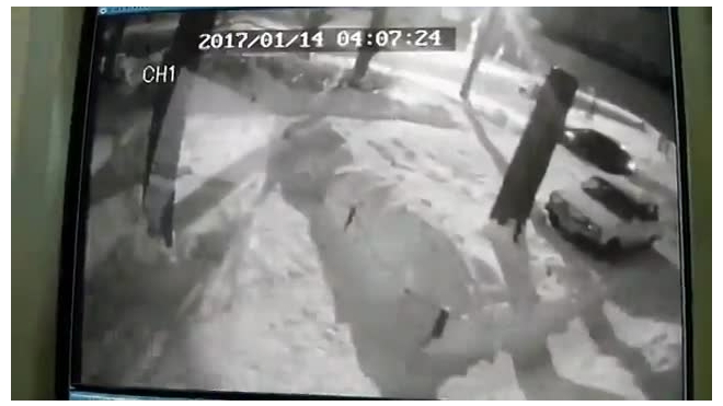 В Воронеже мужик нагло вытащил аккумулятор из машины и попал на видео