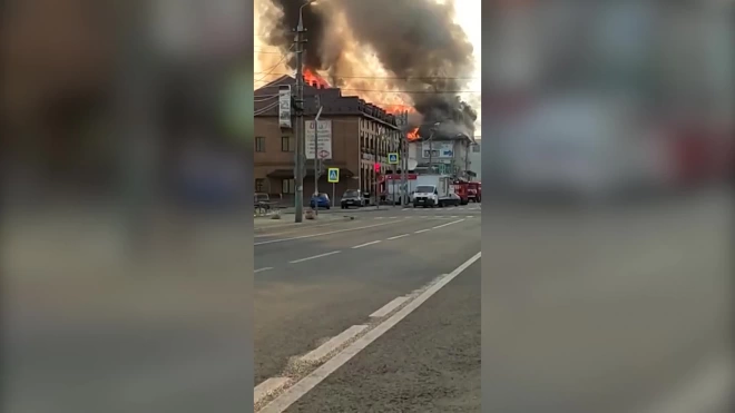 Крупный пожар в торговом центре "Триумф" в Пензе ликвидировали