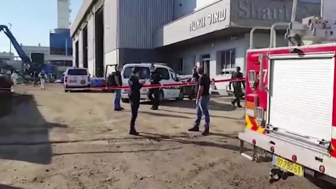 На металлургическом заводе в Израиле произошел взрыв