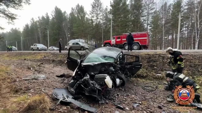 В Иркутской области в результате ДТП погибли три человека