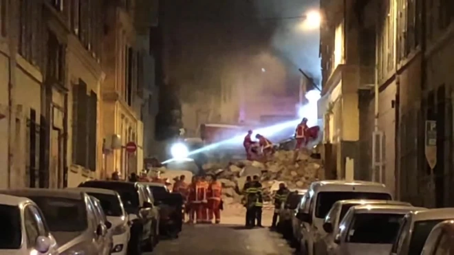 В центре Марселя обрушился четырехэтажный дом