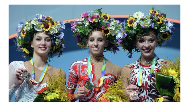 Россиянки с блеском выиграли ЧМ по художественной гимнастике 2013