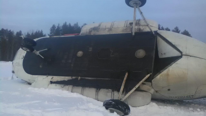 Названа предварительная причина жесткой посадки Ми-8 под Томском