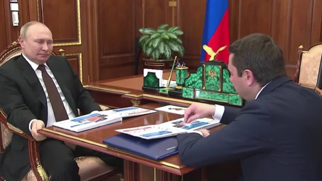 Чибис попросил Путина о поддержке газификации Мурманской области