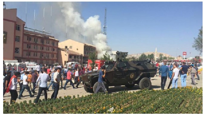 Первые кадры ужасного взрыва на востоке Турции попали в Сеть