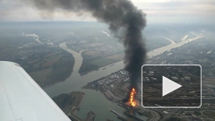 Появилось видео взрыва на химическом заводе BASF в Германии 