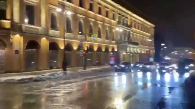 Нетрезвого водителя задержали на Васильевском острове
