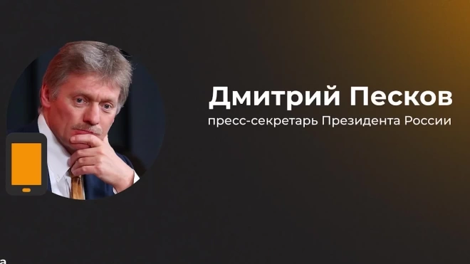 Песков: Путин никогда не обсуждал тему санкций Запада с Шольцем, Макроном