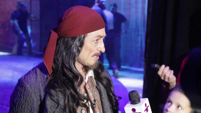 Сергей Безруков рассказал о своем герое - пирате в спектакле "Остров сокровищ"