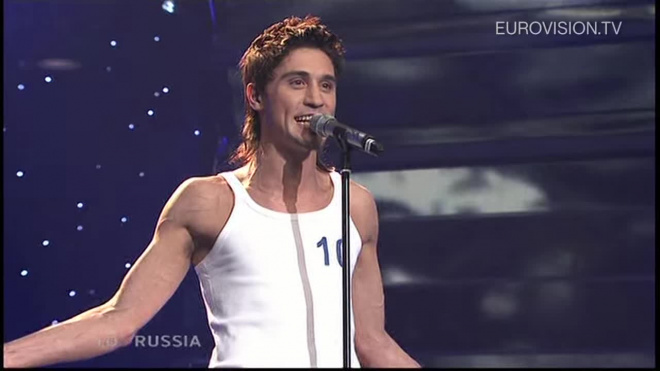 Дима Билан назвал свое выступление на "Евровидении-2006" легендарным