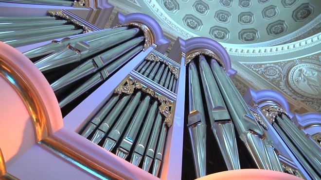 Уникальный орган  зазвучал в Таврическом дворце
