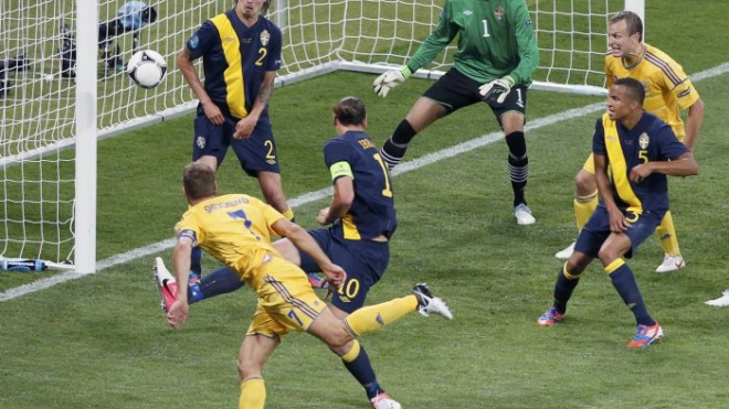 Евро-2012 Группа D. Киев. Швеция – Англия