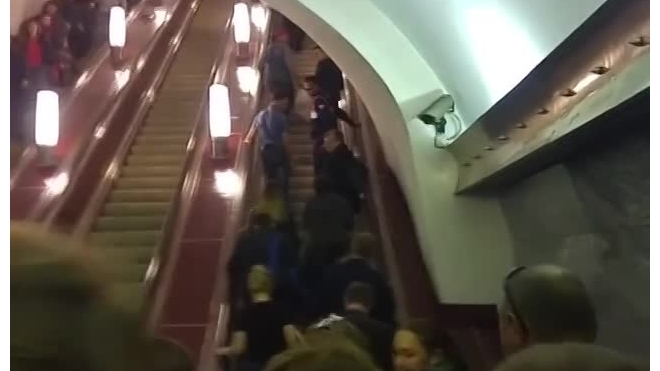 Станцию метро «Владимирская» закрывали на вход и выход