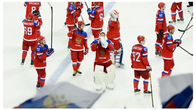 Сборная России прошла в финал ЧМ по хоккею-2014, обыграв Швецию со счетом 3:1